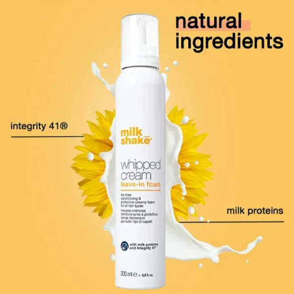 milk_shake Whipped Cream Leave In Conditioner Foam For All Hair Types - Picture 6 of 10